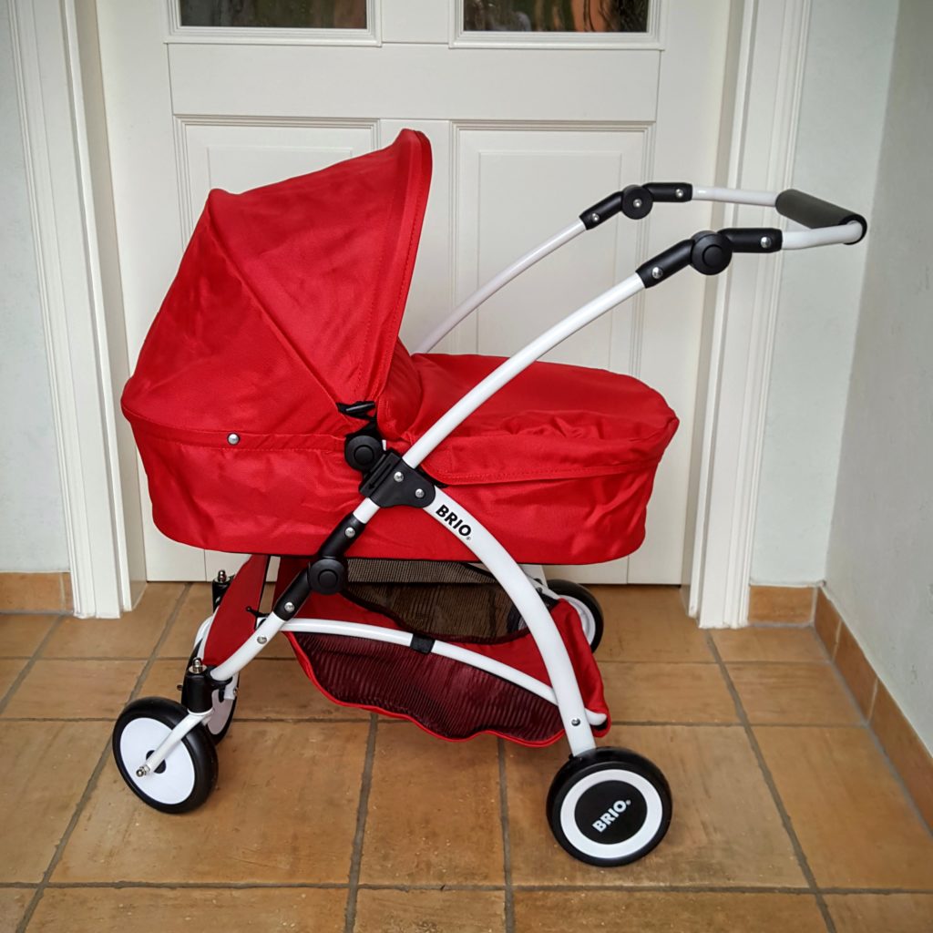 06 ausgepackt Puppenwagen Spin von Brio Frau Piefke schreibt