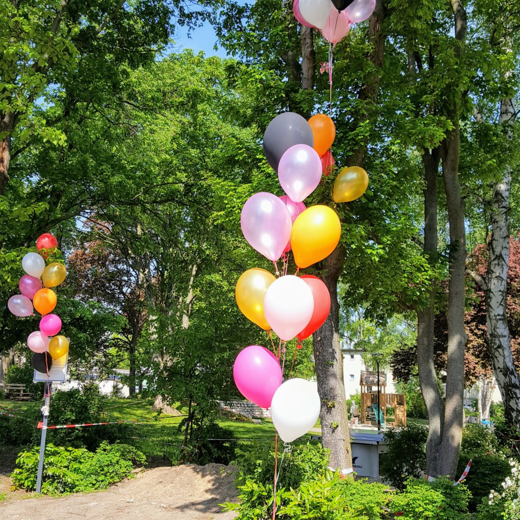 Luftballons Blogfamilia Frau Piefke schreibt