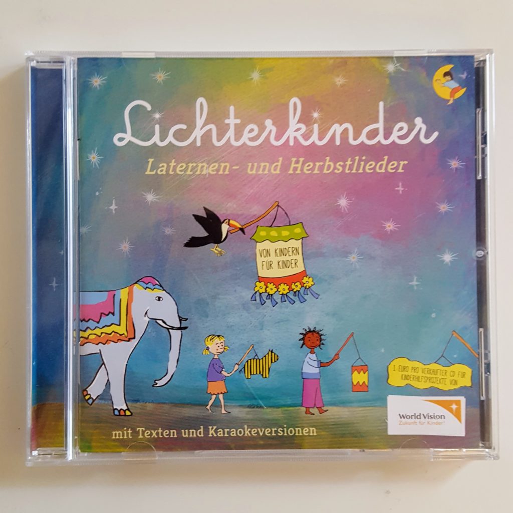 Lichterkinder CD Laternenlieder Cover Sankt Martin Frau Piefke schreibt